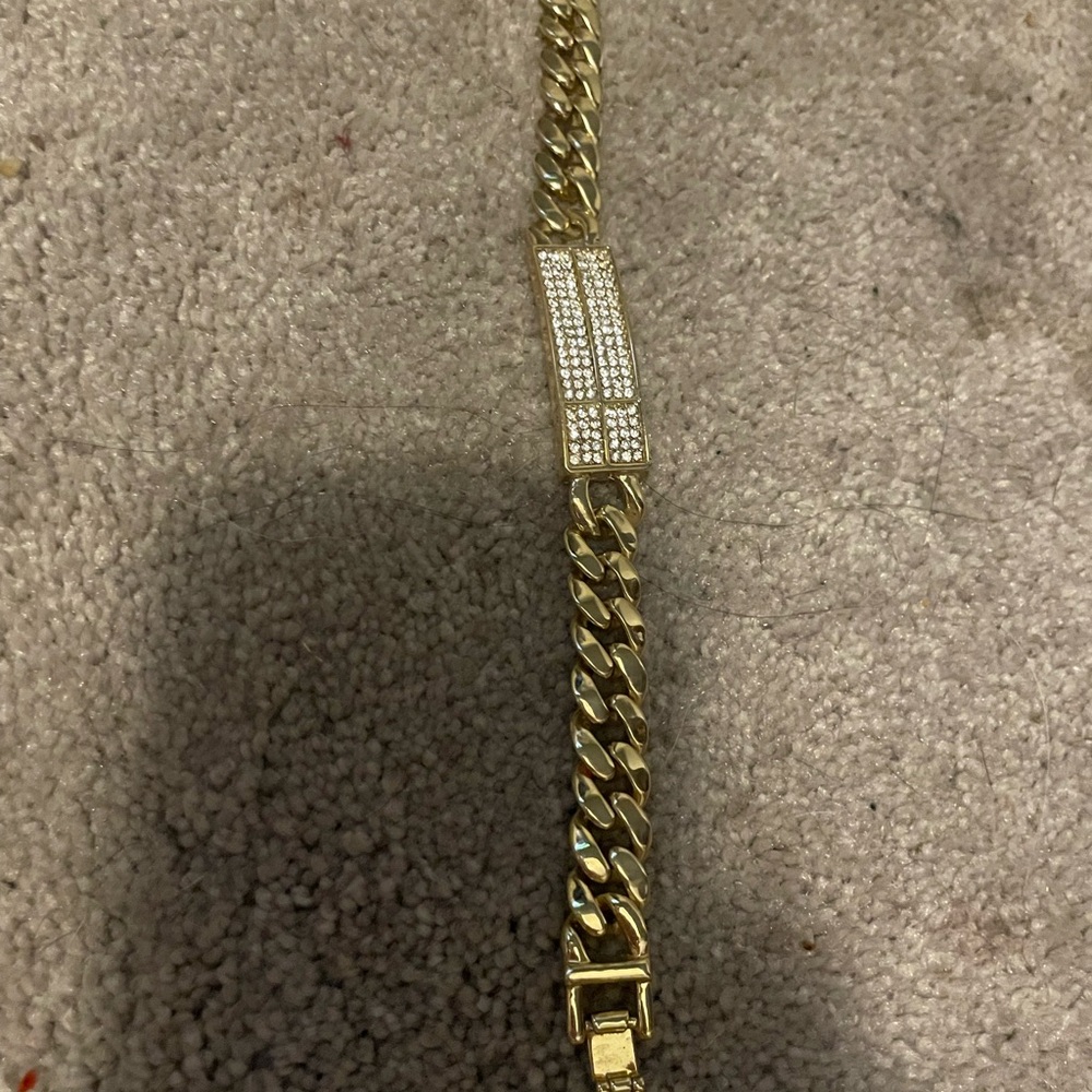 Gold plated 14k gold watch